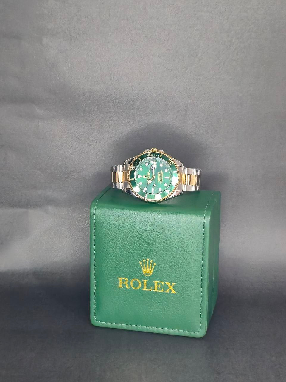 💚 Reloj Rolex Submariner “Hulk” ⌚ Bicolor Verde – Exclusivo y Deportivo 🌊✨