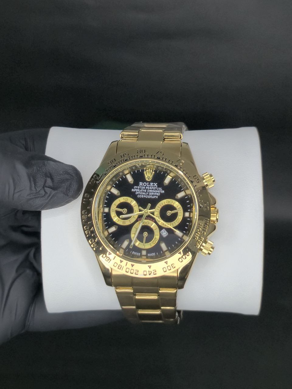 ✨ Reloj Rolex Daytona Cosmograph Gold – Poder y Exclusividad 💛⌚