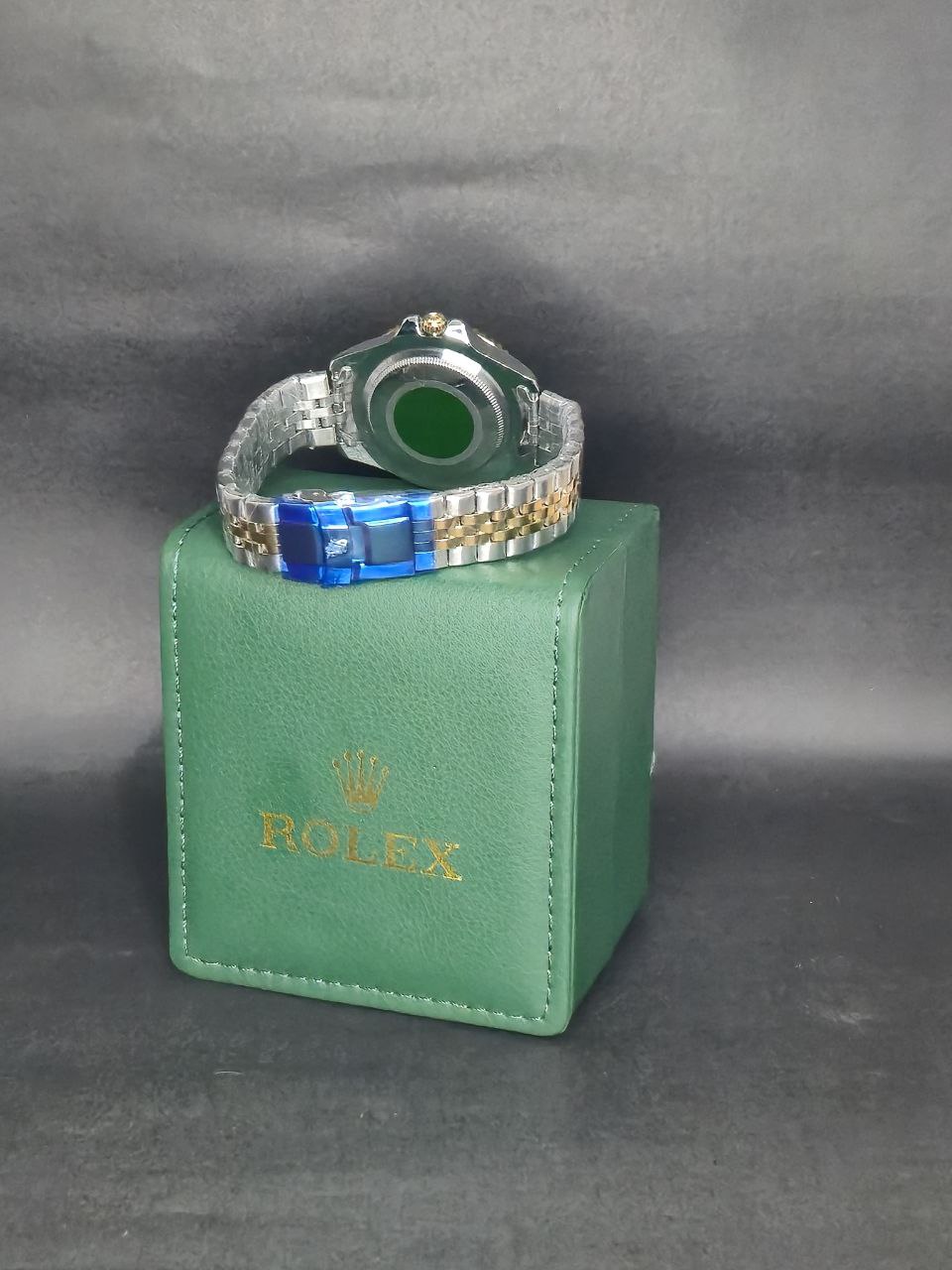 🔱 Reloj Estilo Rolex Submariner Bicolor Dorado & Plateado – Lujo Deportivo ⌚✨