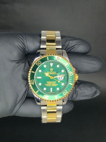 💚 Reloj Rolex Submariner “Hulk” ⌚ Bicolor Verde – Exclusivo y Deportivo 🌊✨